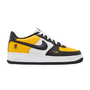 Nike Air Force 1 LV8 GS 'Jersey Mesh' University Gold/White/Team Orange/Black DQ7779 700