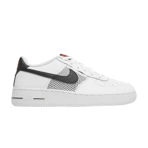 Nike Air Force 1 LV8 GS 'Mesh Pocket – White 'White/Black/Habanero red DH9596 100