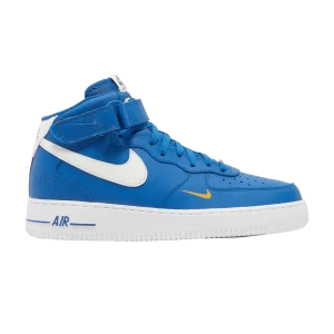 Nike Air Force 1 Mid '07 LV8 '40th Anniversary – Blue Jay' Blue Jay/Yellow Ocher/White/Sail DR9513 400