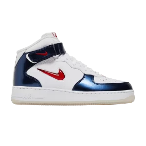 Nike Air Force 1 Mid QS 'Independence Day' White/Varsity Red/Midnight Navy/White DH5623 101