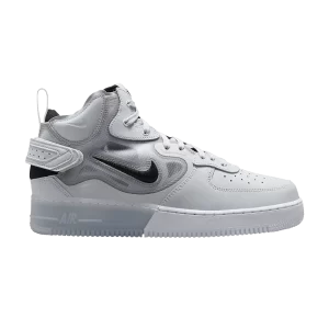 Nike Air Force 1 React Mid 'Pure Platinum Wolf Grey' Pure Platinum/Black/White/Wolf Grey/Spell Pink DV0784 001