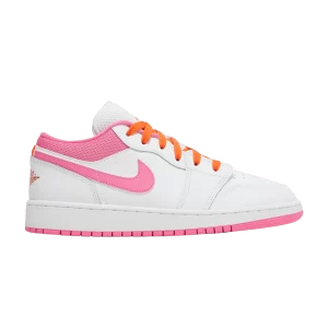 Air Jordan 1 Low GS 'Pinksicle' Sneakers White/Safety Orange/Pinksicle DR9498 168