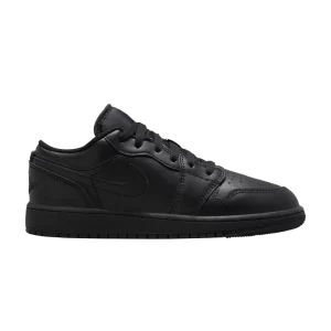 Air Jordan 1 Low GS 'Triple Black' 2022 Black/Black/Black 553560 093