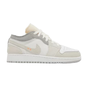 Air Jordan 1 Low SE Craft GS 'Inside Out' White/Ghost/Sail/Neutral Gray DQ3727 100