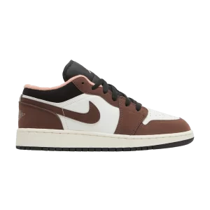 Air Jordan 1 Low SE GS 'Light Chocolate' Light Chocolate/Black/Sail/Crimson Bliss DM0589 200