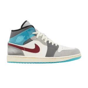 Air Jordan 1 Mid 'Exploration Unit' Sail/Team Red/Coconut milk FB1870 161