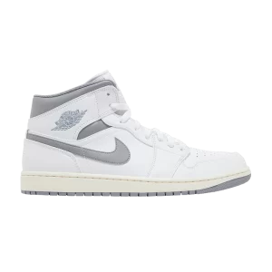 Air Jordan 1 Mid 'Neutral Grey' White/Stealth 554724 135