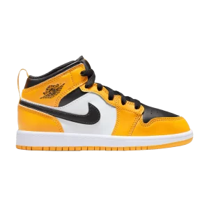 Air Jordan 1 Mid PS 'Reverse Yellow Toe' Taxi/White/Black 640734 701