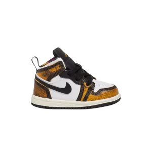 Air Jordan 1 Mid SE TD 'Wear-Away - Taxi' Black/Taxi/White/Sail DQ8420 071