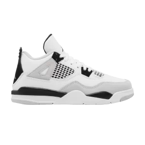 Air Jordan 4 Retro PS 'Military Black' White/Black/Neutral Gray BQ7669 111