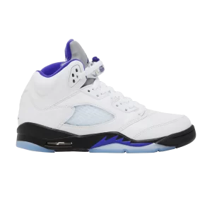 Air Jordan 5 Retro GS 'Concord' White/Dark Concord/Black 440888 141