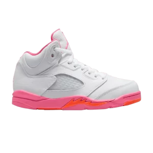 Air Jordan 5 Retro PS 'Pinksicle' Sneakers White/Pinksicle/Safety Orange 440893 168