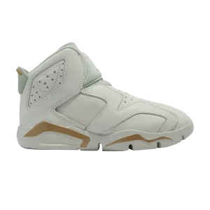 Air Jordan 6 Retro Low PS 'Lunar New Year' Sneakers Spruce Aura/Spruce Aura/Metallic Gold DN1770 073