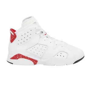 Air Jordan 6 Retro PS 'Red Oreo' Sneakers White/University Red/Black DV3605 162