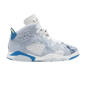 Air Jordan 6 Retro PS 'Washed Denim 2022 'Sneakers White/Dutch Blue/Citron/Black DX6176 100