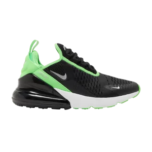 Nike Air Max 270 GS 'Black Green Strike' Black/Strike Green/White/Chrome 943345 021