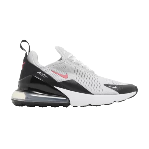 Nike Air Max 270 GS 'Grey Fog Siren Red' Fog Gray/Siren Red/Black/White DV3482 001