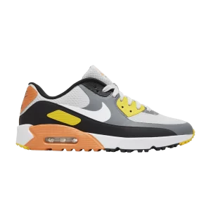 Nike Air Max 90 Golf 'Smoke Gray Black Orange' Gray Smoke/Black/Grey Fog/White CU9978 012