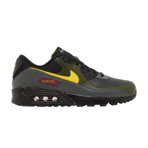 Nike Air Max 90 GORE-TEX 'Tour Yellow Cargo Khaki' Black/Cargo khaki/Iron gray/Tur yellow DJ9779 001