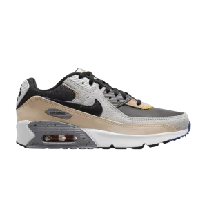 Nike Air Max 90 GS 'Alter And Reveal Pack – Gray Fog 'Gray Fog/Hemp/Grey Smoke/Black DO6111 001