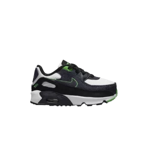 Nike Air Max 90 Leather SE TD 'Black Scream Green' Black/Scream Green/Summit White/Obsidian DN4378 001