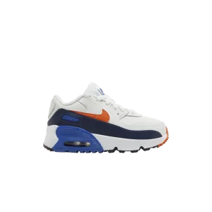 Nike Air Max 90 Leather TD 'White Midnight Navy' Summit White/Midnight Fleet/Game Royale/Safety Orange CD6868 120