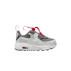 Nike Air Max 90 Toggle TD 'Flat Pewter Siren Red' Flat Pewter/Light Silver/Siren Red/White CV0065 003