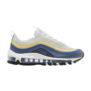 Nike Air Max 97 GS 'White Blue Laser Orange' Summit White/Diffused Blue/Laser Orange/Light Blue 921522 115