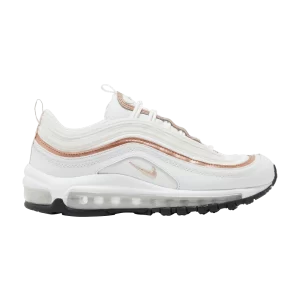 Nike Air Max 97 GS 'White Metallic Red Bronze' Summit White/White/Not Black/Red Metallic Bronze 921522 109