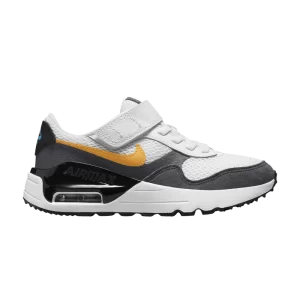 Nike Air Max SYSTM PS 'Grey Laser Orange' White/Iron grey/Laser orange DQ0285 104