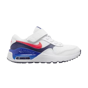 Nike Air Max SYSTM PS 'White Midnight Navy' White/Midnight Fleet/Game Royale/Bright Crimson DQ0285 101