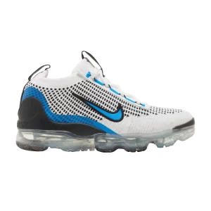 Nike Air VaporMax 2021 Flyknit GS 'White Photo Blue' White/Black/Metallic Silver/Photo Blue DB1550 101