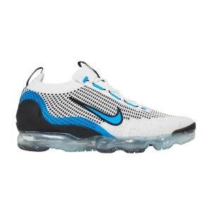 Nike Air VaporMax 2021 Flyknit 'White Photo Blue' White/Black/Metallic Silver/Photo Blue DM0025 100