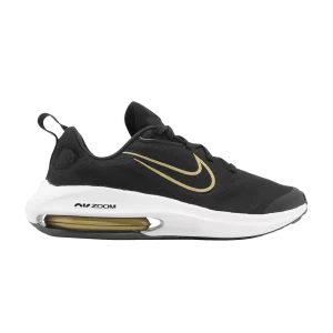 Nike Air Zoom Arcadia 2 GS 'Black Metallic Gold' Black/Wolf Grey/White/Metallic Gold DM8491 001