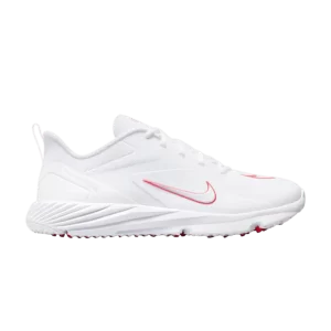 Nike Alpha Huarache 8 Pro TF 'White Bright Crimson' White/Bright Crimson/Metallic Silver CZ6559 105