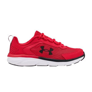 Under Armor Assert 9 Wide GS 'Red White' Sneakers Red/White 3024850 600