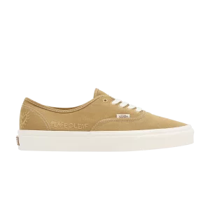 Vans Authentic 'Eco Theory - Peace Leaf' Sneakers Mustard Gold/True White VN0A5KRDASW