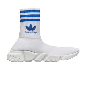 Balenciaga x Adidas Speed Sneaker 'White Blue' White/White/Blue IF0169