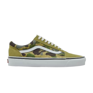 Vans BAPE x Old Skool 36 DX 'Green Camo' Sneakers ABC Camo VN0A54F37BE