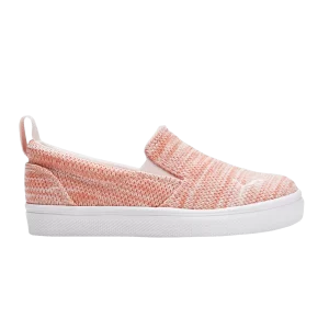 Puma Bari Slip-On Knit Little Kid 'Rosette' Sneakers Rosetta/Chalk pink 387496 01