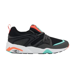 Puma Blaze of Glory 'Reverse Classics – Black 'Sneakers Black/Steel grey/Fire coral 383532 01