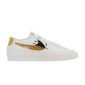 Nike Blazer Low '77 SE Next Nature 'Sun Club – Sail 'Sail/Black/Bright green/Gold with sand DM0210 100