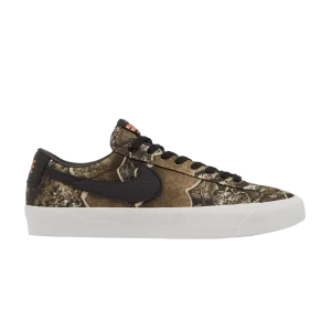 Nike Blazer Low Pro GT Premium SB 'Olive Realtree' Black/Black/Photon Dust/Safety Orange DO9398 002