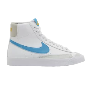 Nike Blazer Mid '77 GS 'White Laser Blue' White/Yellow Ocher/Light Bone/Laser Blue DA4086 107