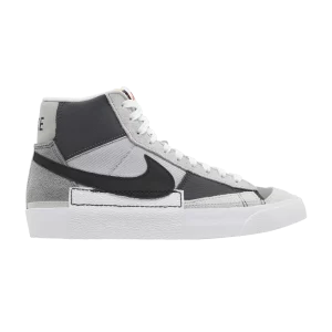 Nike Blazer Mid '77 Pro Club 'Remastered - Gray Black' Light smoke grey/Smoke grey/Anthracite/Black DQ7673 002