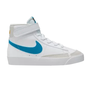 Nike Blazer Mid '77 PS 'White Laser Blue' White/Yellow Ocher/Light Bone/Laser Blue DA4087 107