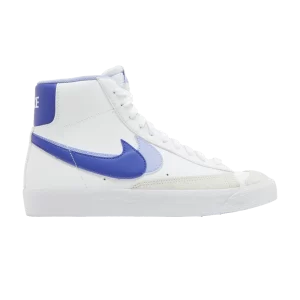 Nike Blazer Mid '77 SE GS 'Double Swoosh - Purple' White/Thistle/Lapland DZ4458 100