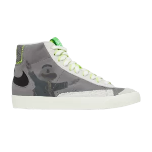 Nike Blazer Mid '77 'University of Oregon Football' PE Gunsmoke/Black/Gray FD0235 001