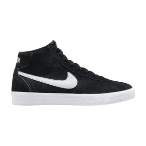 Nike Wmns Bruin High SB 'Black White' Black/Black/Gum Light Brown/White DR0126 001