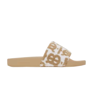 Burberry Wmns Furley Slide 'Monogram – Beige 'Sneakers Archival beige 8056745